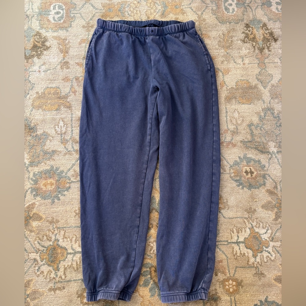 Navy Blue Women's Matching Zip Up Sweatset - Picture 7 of 9